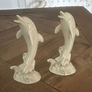 Lenox Elegant White Dolphin Figurine